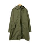 テチチ Te chichi モッズコート フーデットコート ミドル丈 S カーキ
