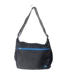 アディダス adidas ショルダーバッグ 斜め掛け メッセンジャー ロゴ ナイロン ブラック ブルー