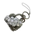 アンテプリマ ANTEPRIMA ワイヤー バッグモチーフ バッグチャーム フラワー シルバーカラー