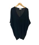 プラステ PLST カットソー Vネック Tシャツ 2 ネイビー