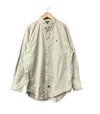 ラルフローレン RALPH LAUREN POLO COUNTRY ボタンダウンシャツ オールド ポニー刺繍 長袖 M ベージ