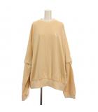 セレナヘリオス SELENAHELIOS オーバースウェット トレーナー 長袖 F ベージュ 21212415105 /YM