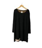 ツモリチサト TSUMORI CHISATO ワンピース ひざ丈 長袖 S ブラック