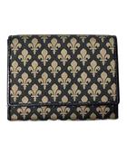 パトリック コックス PATRICK COX カードケース 名刺入れ 総柄 ブラック