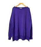 ショコラフィネローブ chocol raffine robe 長袖 Tシャツ カットソー クルーネック F パープル