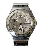 スウォッチ SWATCH 腕時計 クォーツ 3針 シルバーカラー ■GY99