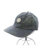 シュプリーム SUPREME STONEI SLAND 20FW Painted Camo Nylon 6-Panel ペインティッドカモナイロン6パネル キャップ 帽子 ロゴ 総柄 黒 ブラック 緑 グリーン /BB