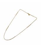 サンローラン パリ SAINT LAURENT PARIS ネックレス ゴールド 箱付きチェーンネックレス ペンダント ゴールドカラー /KH ■OH