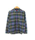 シュプリーム SUPREME 23AW Plaid Flannel Shirt シャツ チェック柄 長袖 コットン M 青 黒 ピンク 白 /NR ■OS ■SH