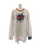 ヴィヴィアンウエストウッドレッドレーベル Vivienne Westwood RED LABEL Tシャツ 長袖 オーバーサイズ プリント グレー系