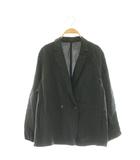 イエナ IENA 25AW フィブリルジャケット テーラード チャコール /ES ■OS ■SH