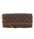 ルイヴィトン LOUIS VUITTON モノグラム ポシェットツインGM ショルダーバッグ M51852 /KH ■OH