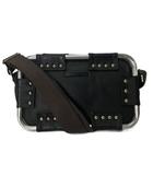 ジャンポールゴルチエ Jean Paul GAULTIER ショルダーバッグ アルミフレーム アーカイブ ブラック