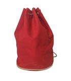 エルメス HERMES ポロションミミルPM 布製 キャンバス地 ショルダーバッグ レッド ☆AA★