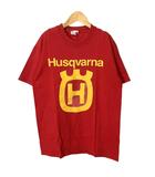 ヘインズ Hanes ヴィンテージ Tシャツ プリント カットソー 半袖 M レッド