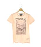 ディー&ジー ドルガバ ドルチェ&ガッバーナ D&G ロゴ プリント 半袖 Tシャツ カットソー 40 ピンク /DF ■OS