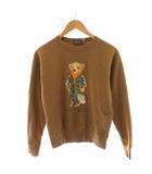 ポロ ラルフローレン POLO RALPH LAUREN フライトスーツポロベア スウェット トレーナー XS 茶 ブラウン /AN63