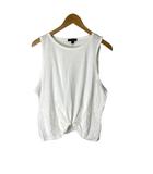 ジェイクルー J.CREW ノースリーブカットソー タンクトップ L ホワイト