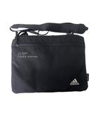 アディダス adidas ショルダーバッグ ポシェット 斜めがけ ポーチ ロゴ ブラック ■GY99