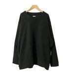 キャピタル kapital リバース フリース BIG クルー スウェット トレーナー プルオーバー 3 ブラック K1810LC152