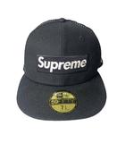 シュプリーム SUPREME × ニューエラ NEW ERA 23SSBOX LOGO MESH BACK CAP キャップ 野球帽 帽子 G2702032023 58.7cm ブラック