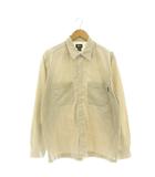 ステューシー STUSSY 90s 紺タグ チェックシャツ カジュアル 長袖 L マルチカラー 黄色 イエロー 白 ホワイト /SS ■OS