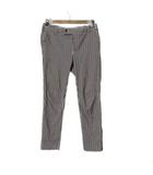 アクアスキュータム AQUASCUTUM チェックパンツ テーパード ジップフライ 8 ブラウン