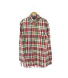 ラルフローレン RALPH LAUREN コットンチェックシャツ 長袖 ボタンダウン S マルチカラー /MY ■OS