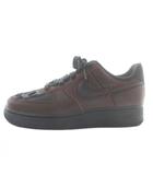 ナイキ NIKE エアフォース1 ロー ハロウィーン Air Force 1 Low Halloween スニーカー レザー ローカット US8 26cm 黒 ブラック 赤 レッド HV2016-001 /XZ ■GY20