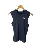 アンダーアーマー UNDER ARMOUR タンクトップ カットソー ノースリーブ ロゴ M ブラック