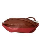 マリメッコ marimekko PIKKU KARLA カルラ 皮革 ショルダーバッグ ポシェット レザー ブラウン 093287/523472