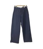 ジョンブル JOHNBULL サス付きデニム ジーンズ ジーパン S インディゴ