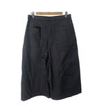 ユニクロ UNIQLO C コットンキュロットパンツ ワイド XL ブラック