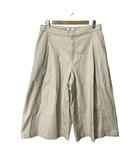 ユニクロ UNIQLO C コットンキュロットパンツ ワイド XL ベージュ