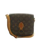 ルイヴィトン LOUIS VUITTON サンクルーMM ショルダーバッグ モノグラム柄 茶 M51243 /MI ■OS ■OH