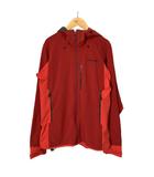 ADZE HYBRID HOODY マウンテンパーカー ポーラテック ジップアップ XS レッド 83415FA15