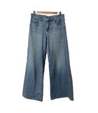 ユニクロ UNIQLO C ワイドデニム ジーンズ ジーパン 26 インディゴ