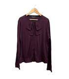 ポールスミス ブラック レーベル Paul Smith BLACK LABEL カーディガン ニット ウール100% ワインレッド XL