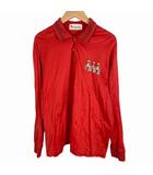 ロベルタディカメリーノ Roberta di Camerino ポロシャツ カットソー 金ボタン 赤 レッド 38 M相当