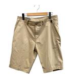 フィラ FILA ハーフパンツ チノパン ロゴマーク刺繍 ゴルフウェア ベージュ サイズL