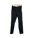 セオリー Theory パギンス ボトムス センターラインタック スリット 伸縮性 ブラック サイズ00 5号相当