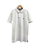 ポロゴルフ ラルフローレン POLO GOLF RALPH LAUREN 半袖ポロシャツ マーク刺繍 ゴルフウェア ホワイト サイズM