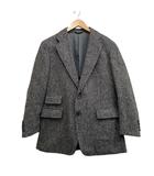 チャップス CHAPS バイ ラルフローレン ツイードジャケット シングルブレスト ダークグレー系
