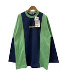 ラコステ LACOSTE タグ付き 90 00s ホームウェア ルームウェア 長袖 ロゴ プリント マルチカラー M