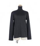 ジルサンダー JIL SANDER ウール ハイネック ニット セーター 44 グレー