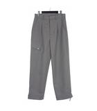 オーエーエムシー OAMC ピースメーカー Combine Pants カーゴポケット ストレートパンツ ウール XS グレー PCM1OP03AWO001095