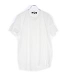 ブラックコムデギャルソン BLACK COMME des GARCONS 21SS 切替 Tシャツ カットソー XL 白 ホワイト 1G-B020