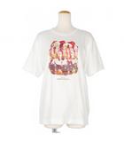 トリココムデギャルソン tricot COMME des GARCONS 19SS スイーツ プリント Tシャツ カットソー ケーキ 半袖 M 白 ホワイト TC-T017