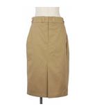 メゾンマルジェラ Maison Margiela 25SS ミディ丈 チノ スカート 42 ベージュ S51ME0028