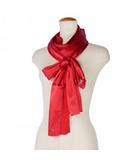 メゾンマルジェラ Maison Margiela 21SS 白タグ シルク ロングストール スカーフ UNI レッド 赤 S29TE0054 国内正規